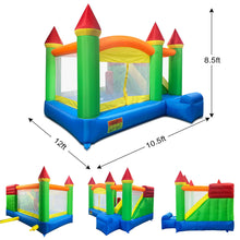 画像をギャラリービューアに読み込む, Bounce House-Rainbow Jumping Castle Slide Combo 6 in 1 with Blower - Yardinflatable