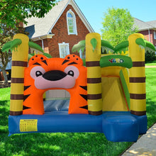 Load image into Gallery viewer, YARD Residential Tiger Bounce House Slide Inflatable Bouncer with Blower -www.yardbouncycastle.com