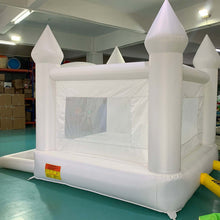 Load image into Gallery viewer, Wedding Bouncr-White Bounce House Inflatable Bouncer Ball Pit -www.yardbouncycastle.com
