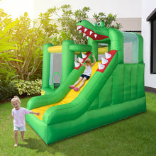 Load image into Gallery viewer, Inflatable Combo-Dinosaur Bounce House Inflatable Slide