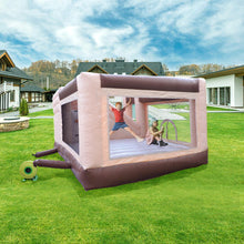 Load image into Gallery viewer, Commercial bounce house combo slide with blower for rental use
