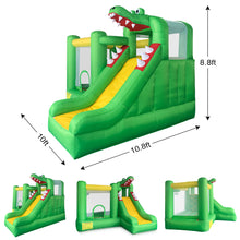 Load image into Gallery viewer, Inflatable Combo-Dinosaur Bounce House Inflatable Slide