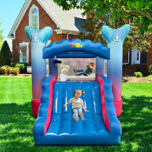 Load image into Gallery viewer, Inflatable Jumper-Ocean Mermaid Bounce House