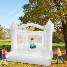 Load image into Gallery viewer, Bounce House-White Bouncy Castle Inflatable Bouncer Party Use