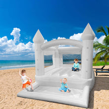 Load image into Gallery viewer, Wedding Bouncr-White Bounce House Inflatable Bouncer Ball Pit -www.yardbouncycastle.com
