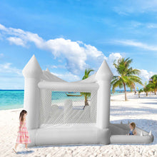 Cargar imagen en el visor de la galería, Bounce House-White Bounce Bouncy Castle Wedding Use Ball Pool -www.yardbouncycastle.com