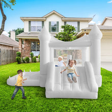 Cargar imagen en el visor de la galería, Castillo inflable blanco para bodas, piscina de bolas