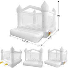 Load image into Gallery viewer, Bounce House-White Bouncy Castle Inflatable Bouncer Party Use