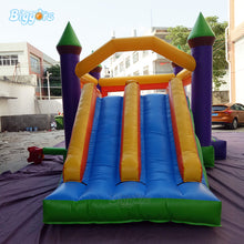 Load image into Gallery viewer, YARD Dual Slide Bounce House Bouncy Castle Inflatable Bouncer with Blower -www.yardbouncycastle.com