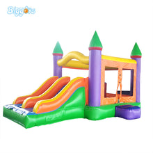 Load image into Gallery viewer, YARD Dual Slide Bounce House Bouncy Castle Inflatable Bouncer with Blower -www.yardbouncycastle.com