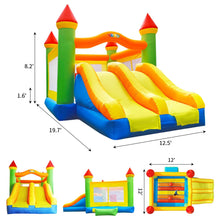 Load image into Gallery viewer, Inflatable Castle-Super Dual Slide Bounce House -www.yardbouncycastle.com