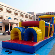 Load image into Gallery viewer, YARD Commcercial Bounce House Inflatable Obstacle Course with Blower -www.yardbouncycastle.com