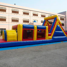 Load image into Gallery viewer, YARD Commcercial Bounce House Inflatable Obstacle Course with Blower -www.yardbouncycastle.com