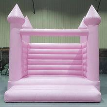 Load image into Gallery viewer, YARD Pink Wedding Bounce House Inflatable Bouncy Castle with Blower -www.yardbouncycastle.com