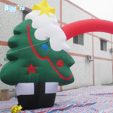 Load image into Gallery viewer, YARD Inflatable Christmas Tree Advertisement Arch for Sale with Blower -www.yardbouncycastle.com