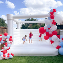 Load image into Gallery viewer, YARD White Wedding Bounce House Inflatable Bouncer with Blower -www.yardbouncycastle.com
