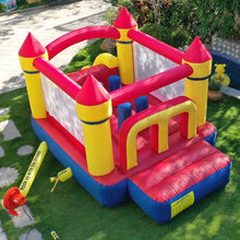 Load image into Gallery viewer, YARD Obstacle Racer Slide Bounce House for Kids with Blower -www.yardbouncycastle.com
