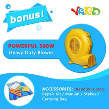 Load image into Gallery viewer, YARD Obstacle Racer Slide Bounce House for Kids with Blower -www.yardbouncycastle.com