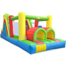 Indlæs billede til gallerivisning Bounce House-Rainbow Racer Bounce House Obstacle Course -www.yardbouncycastle.com