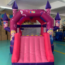 Carica l'immagine nel visualizzatore di Gallery, Jumping Castle-Princess Bouncy Castle Inflatable Slide -www.yardbouncycastle.com