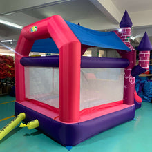 Carica l'immagine nel visualizzatore di Gallery, Jumping Castle-Princess Bouncy Castle Inflatable Slide -www.yardbouncycastle.com