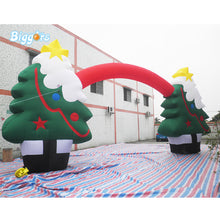 Load image into Gallery viewer, YARD Inflatable Christmas Tree Advertisement Arch for Sale with Blower -www.yardbouncycastle.com