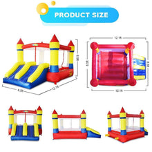Load image into Gallery viewer, Bounce House-Dual Slide Bouncy House 12.1'x8.9'x7' -www.yardbouncycastle.com