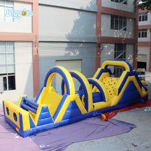 Load image into Gallery viewer, YARD Inflatable Obstacle Course Bounce House Outdoor Game PVC Material with Blower -www.yardbouncycastle.com