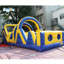 Load image into Gallery viewer, YARD Inflatable Obstacle Course Bounce House Outdoor Game PVC Material with Blower -www.yardbouncycastle.com