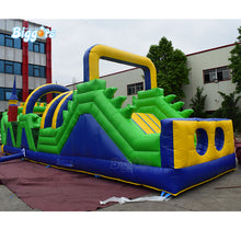 Load image into Gallery viewer, YARD Crocodile Bounce House Inflatable Obstacle Course Game Adventure Toys with Blower -www.yardbouncycastle.com