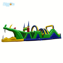 Load image into Gallery viewer, YARD Crocodile Bounce House Inflatable Obstacle Course Game Adventure Toys with Blower -www.yardbouncycastle.com