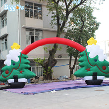 Load image into Gallery viewer, YARD Inflatable Christmas Tree Advertisement Arch for Sale with Blower -www.yardbouncycastle.com
