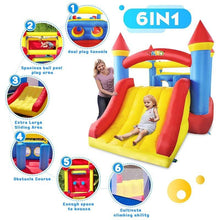 Load image into Gallery viewer, Bouncy Castle-Bounce House Bouncer Ball Pit 15.7'Lx8.2'Wx6.9'H -www.yardbouncycastle.com