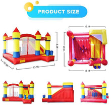 Load image into Gallery viewer, Bouncy Castle-Mighty Castle Inflatable Bounce House Slide -www.yardbouncycastle.com