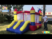 Load and play video in Gallery viewer, Bounce House-Dual Slide Bouncy House 12.1'x8.9'x7'