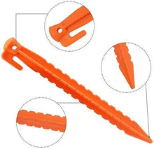 画像をギャラリービューアに読み込む, YARD Bounce House Play Tent Stakes 9" PP Material -www.yardbouncycastle.com