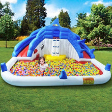 Load image into Gallery viewer, YARD 8033 Shark Inflatable Water Slide Park with Blower -www.yardbouncycastle.com