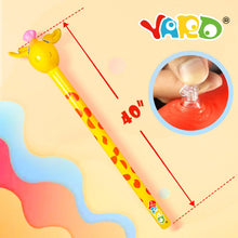 Carica l'immagine nel visualizzatore di Gallery, YARD Inflatable toys-6 PCS Inflatable Animals Stick with Sound - Jungle Safari Animal Balloons Stick Blow Up Toys for Kids Animal Theme Birthday Party
