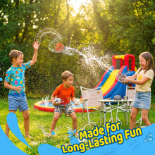 Carica l'immagine nel visualizzatore di Gallery, YARD Inflatable bath toys- 4 PCS Water Splash Ball, Pool Football Basketball Soccer Baseball Toys, Outdoor Swimming Pool Beach Bath Water Toys for Kids Toddler
