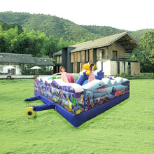 Load image into Gallery viewer, Ocean inflatable bouncer jumper interactive game for kids
