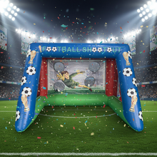 Load image into Gallery viewer, Commercial Inflatable Football Shooting Game with Blower
