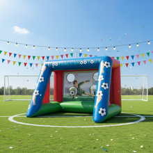 Load image into Gallery viewer, Commercial Inflatable Football Shooting Game with Blower
