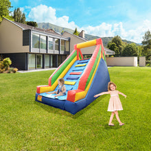 Load image into Gallery viewer, Rainbow giant inflatable water pool slide with blower
