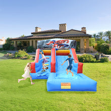 Carica l&#39;immagine nel visualizzatore di Gallery, Commercial inflatable water slide swimming pool with blower for kids
