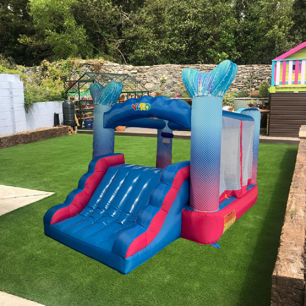 Inflatable Jumper-Ocean Mermaid Bounce House -www.yardbouncycastle.com