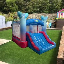 Load image into Gallery viewer, YARD Ocean Mermaid Tail Bounce House for Party with Blower
