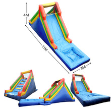 Load image into Gallery viewer, Rainbow giant inflatable water pool slide with blower
